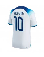 Anglie Raheem Sterling #10 Domácí Dres MS 2022 Krátký Rukáv
